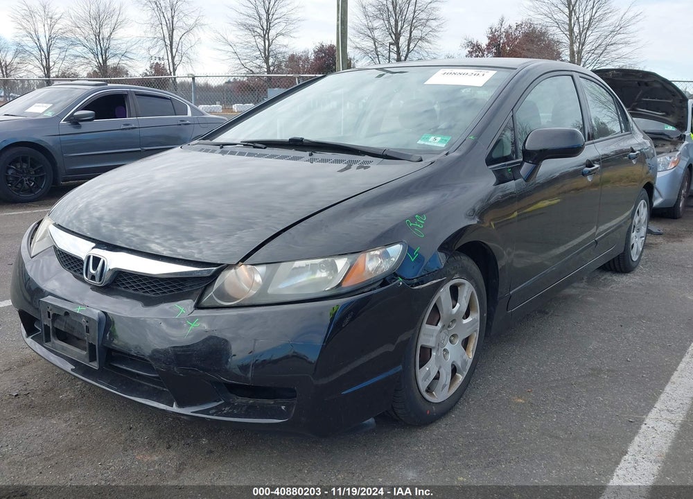 2010 HONDA CIVIC LX VIN: 2HGFA1F59AH319931