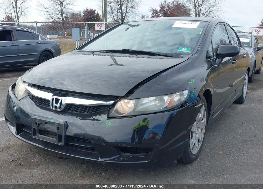 2010 HONDA CIVIC LX VIN: 2HGFA1F59AH319931