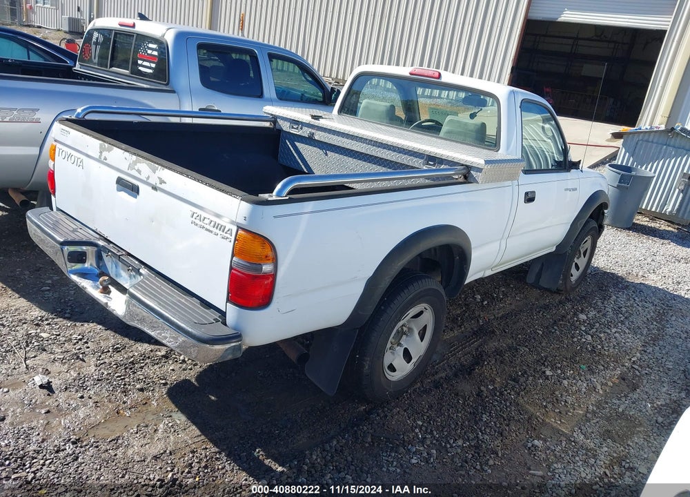 2001 TOYOTA TACOMA PRERUNNER VIN: 5TENM92N61Z854578