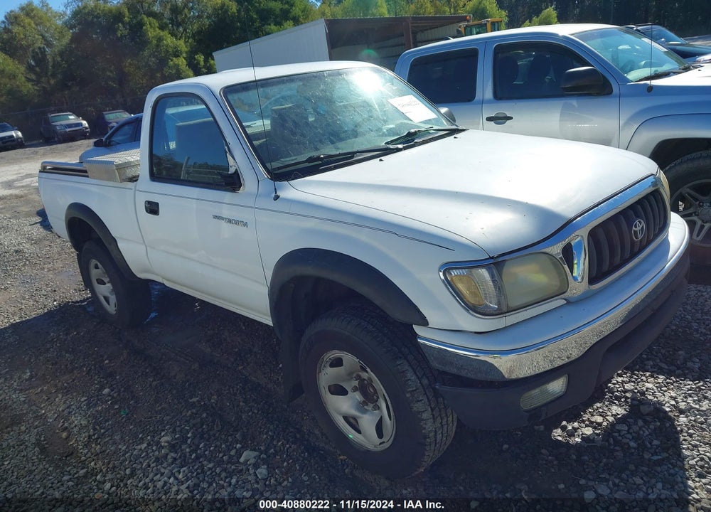 2001 TOYOTA TACOMA PRERUNNER VIN: 5TENM92N61Z854578