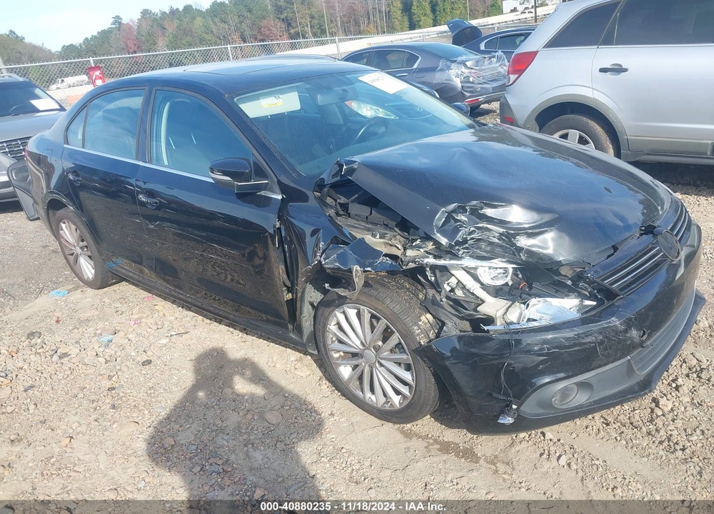 2011 VOLKSWAGEN JETTA 2.5L SEL VIN: 3VWLX7AJ4BM368767