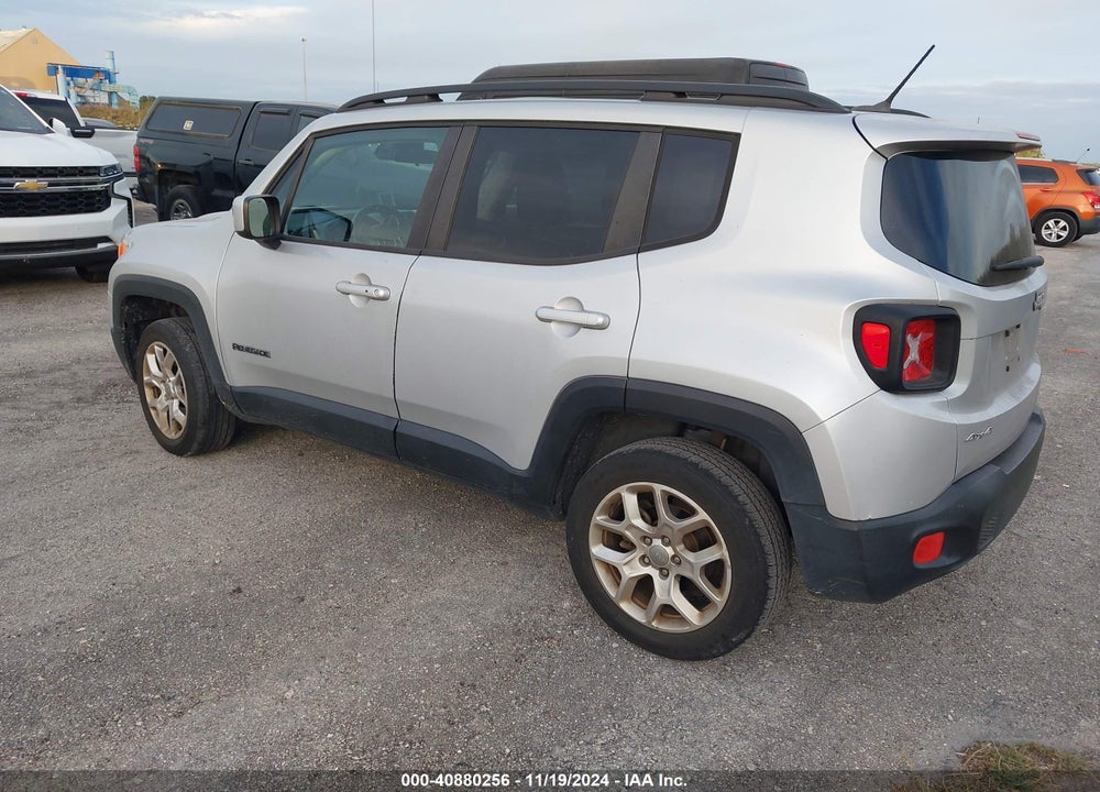 2017 JEEP RENEGADE LATITUDE 4X4 VIN: ZACCJBBB6HPE51637