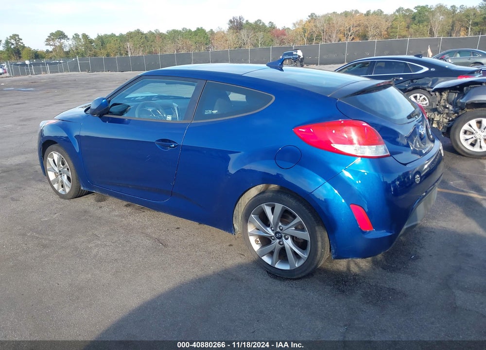 2016 HYUNDAI VELOSTER VIN: KMHTC6AD6GU284760