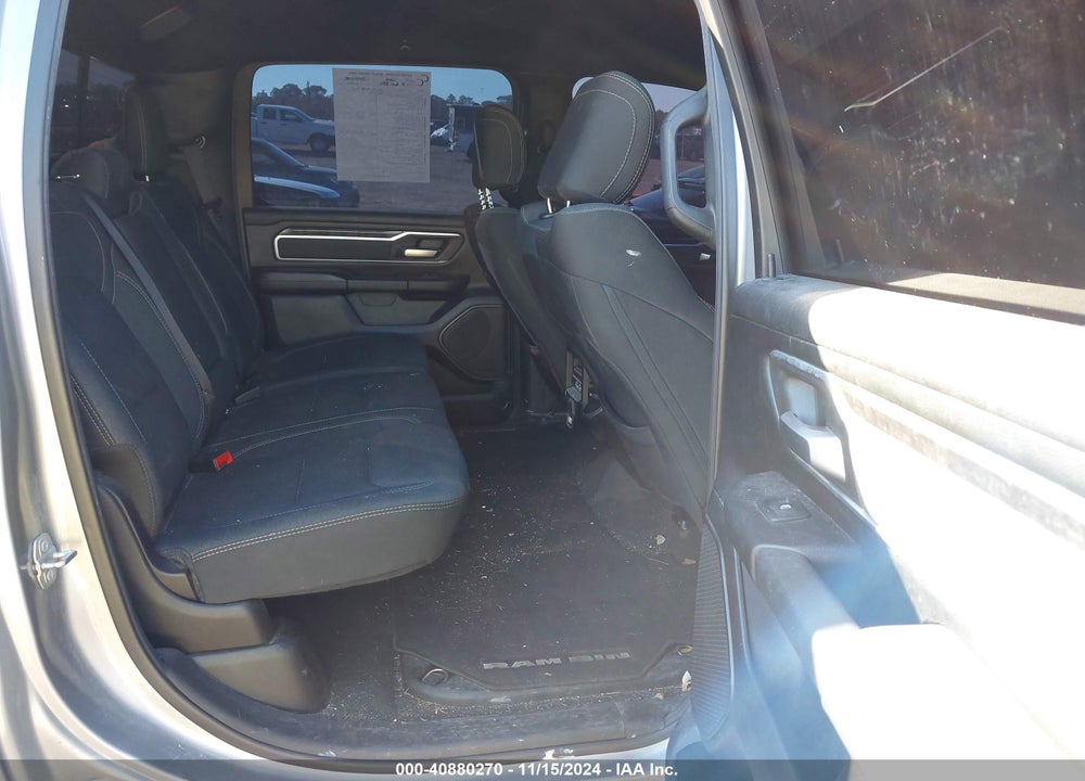 2019 RAM 1500 BIG HORN/LONE STAR 4X4 5'7 BOX VIN: 1C6RRFFG0KN909549