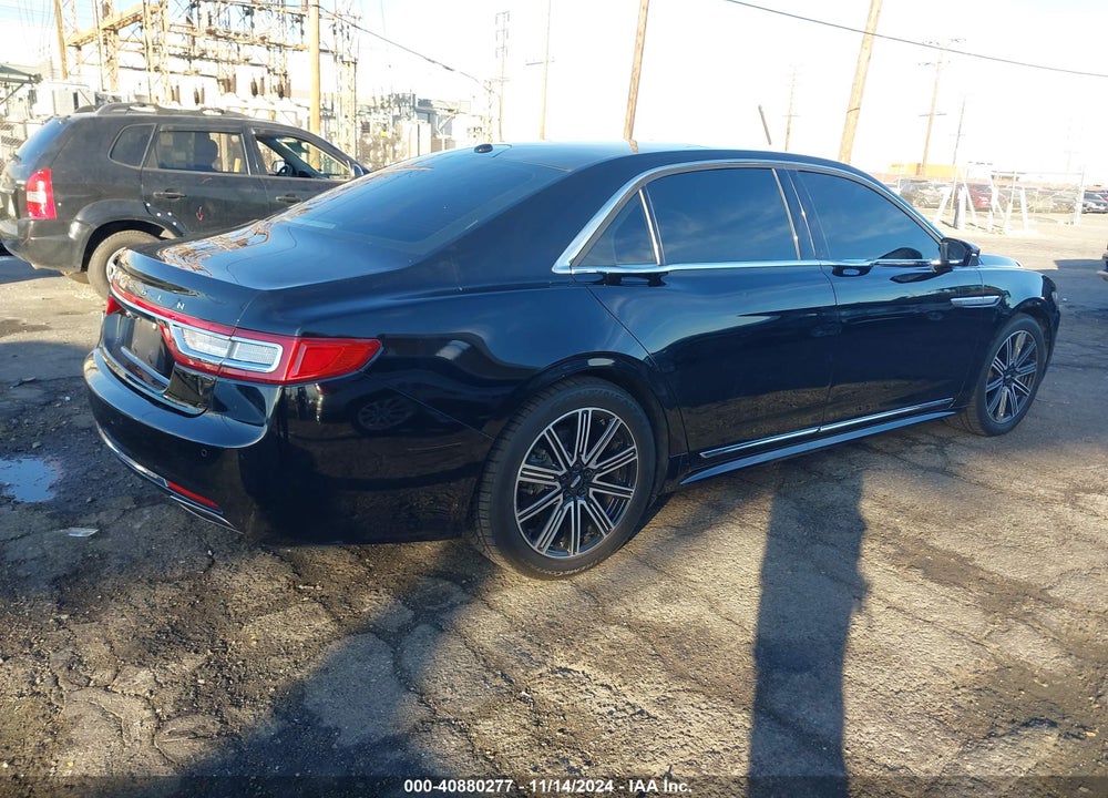 2017 LINCOLN CONTINENTAL RESERVE VIN: 1LN6L9RPXH5627188