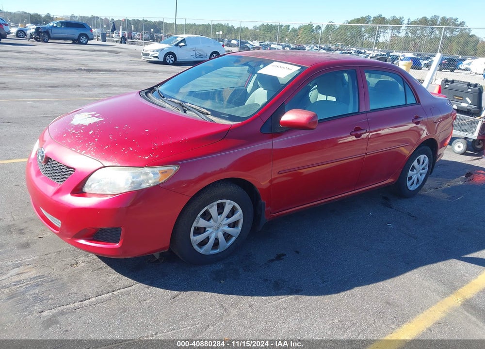2009 TOYOTA COROLLA LE VIN: 1NXBU40E49Z094465