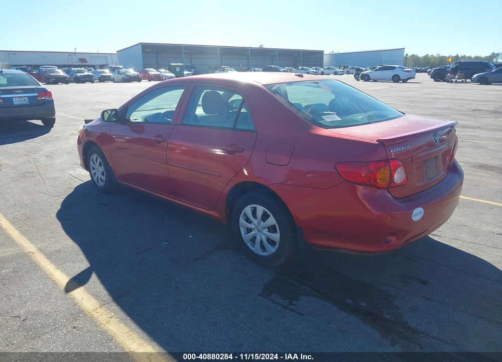 2009 TOYOTA COROLLA LE VIN: 1NXBU40E49Z094465