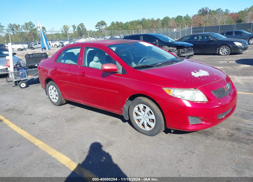 2009 TOYOTA COROLLA LE VIN: 1NXBU40E49Z094465