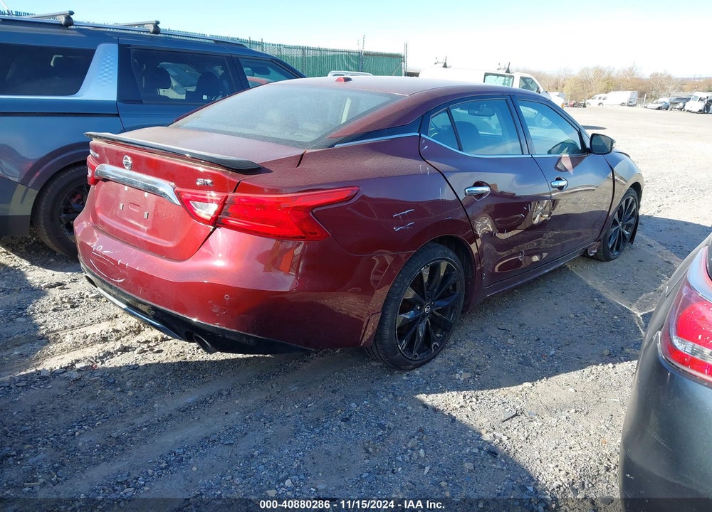 2017 NISSAN MAXIMA 3.5 SR VIN: 1N4AA6AP8HC366918