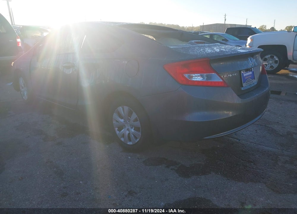 2012 HONDA CIVIC LX VIN: 2HGFG3B55CH544270