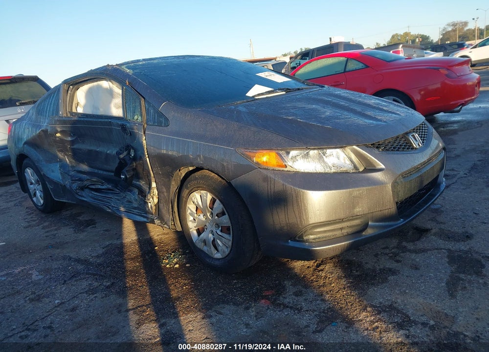 2012 HONDA CIVIC LX VIN: 2HGFG3B55CH544270