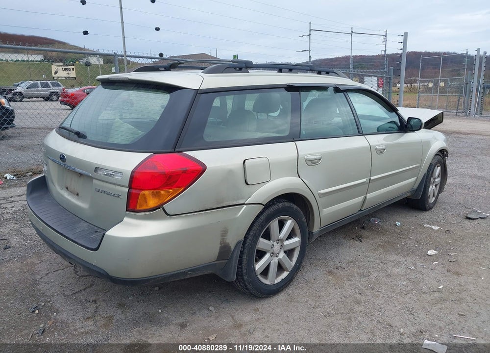 2006 SUBARU OUTBACK VIN: 4S4BP62C367354976