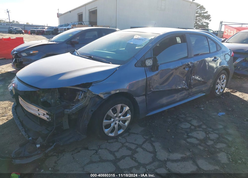 2020 TOYOTA COROLLA VIN: 5YFEPRAE1LP096263