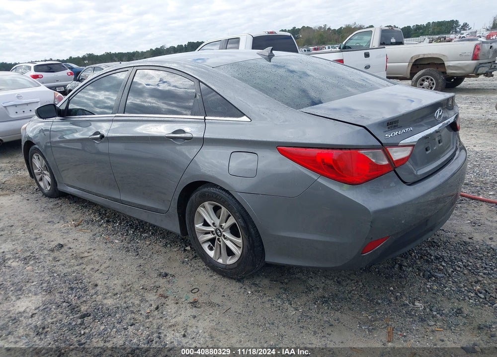 2014 HYUNDAI SONATA GLS VIN: 5NPEB4AC5EH888058