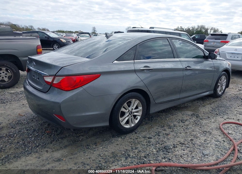 2014 HYUNDAI SONATA GLS VIN: 5NPEB4AC5EH888058