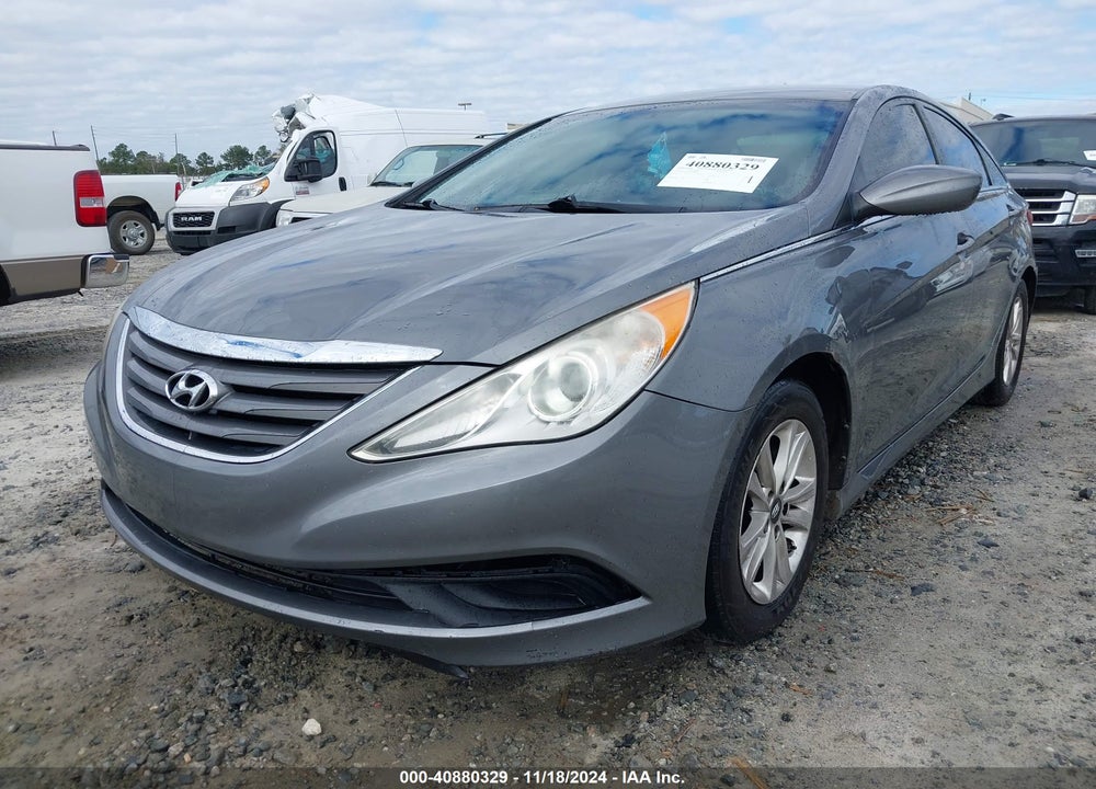 2014 HYUNDAI SONATA GLS VIN: 5NPEB4AC5EH888058