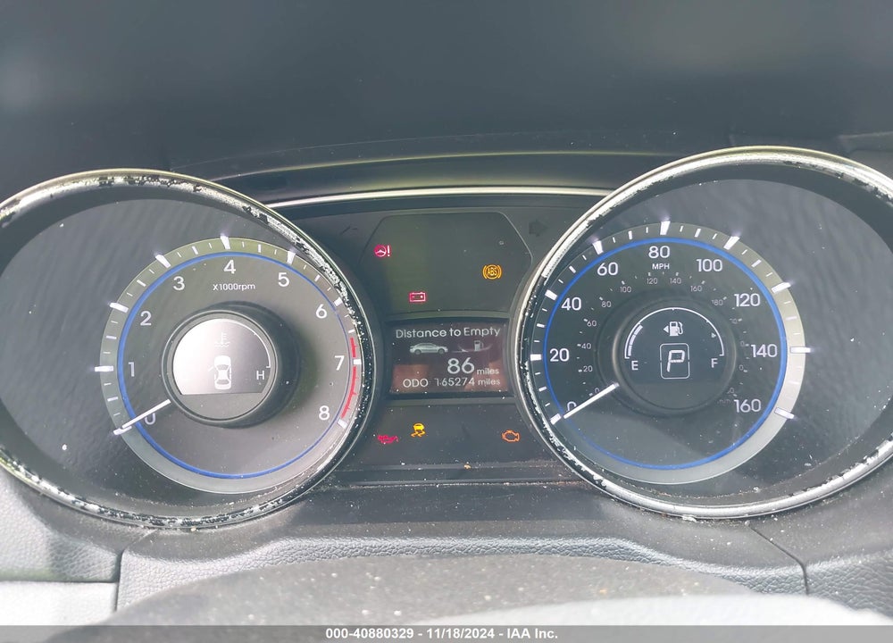 2014 HYUNDAI SONATA GLS VIN: 5NPEB4AC5EH888058