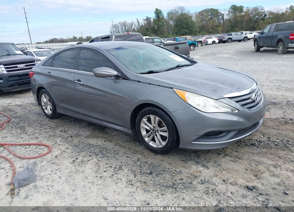 2014 HYUNDAI SONATA GLS VIN: 5NPEB4AC5EH888058