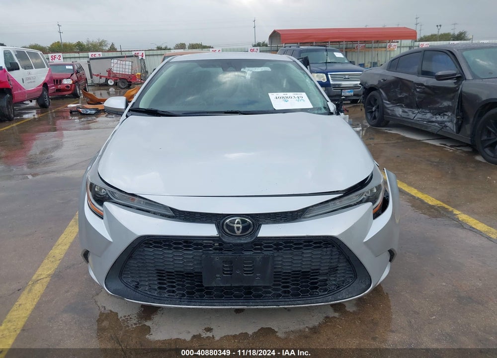 2020 TOYOTA COROLLA VIN: 5YFEPRAE7LP125491