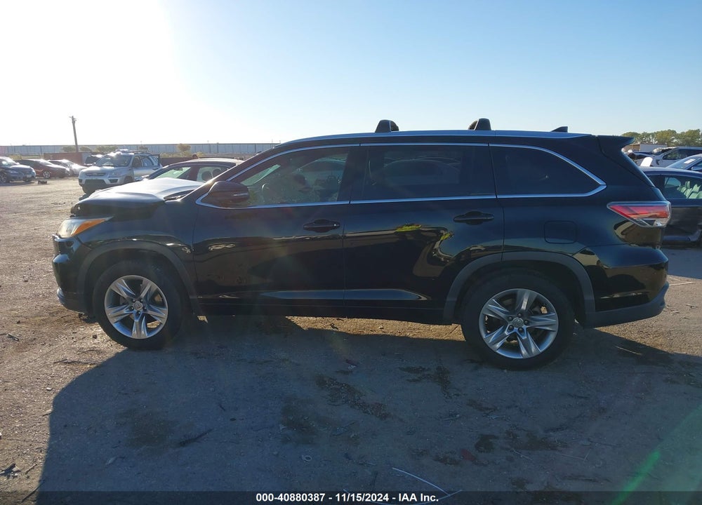 2015 TOYOTA HIGHLANDER LIMITED V6 VIN: 5TDYKRFH1FS041936