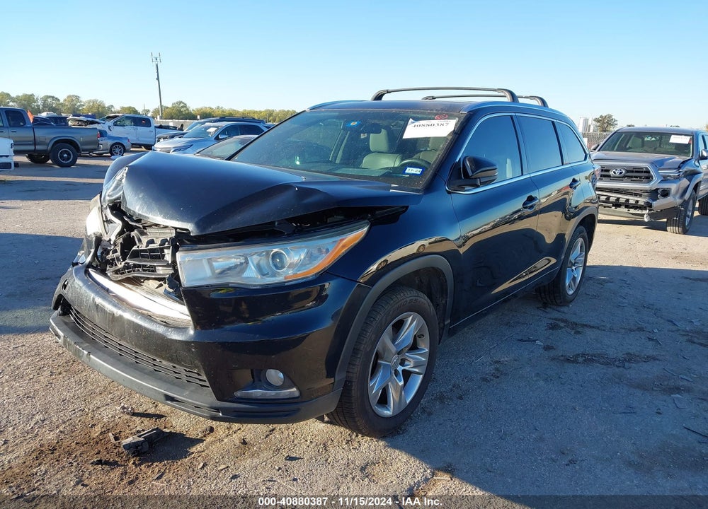 2015 TOYOTA HIGHLANDER LIMITED V6 VIN: 5TDYKRFH1FS041936