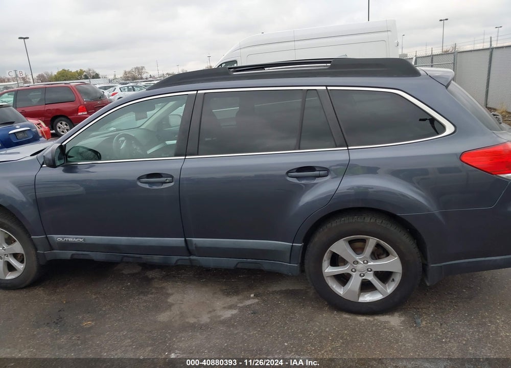 2014 SUBARU OUTBACK 2.5I PREMIUM VIN: 4S4BRBDCXE3236784