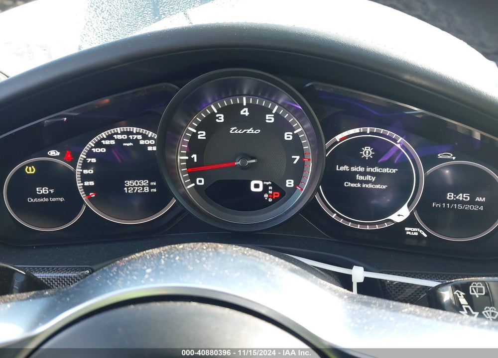 2018 PORSCHE PANAMERA SPORT TURISMO TURBO VIN: WP0CF2A75JL195810