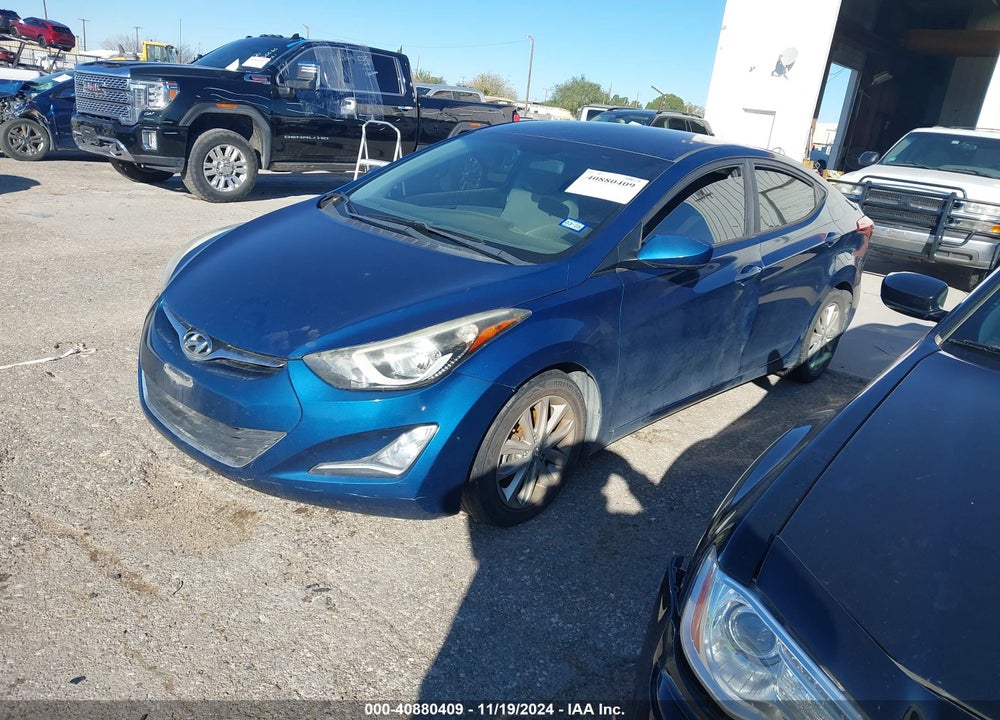 2016 HYUNDAI ELANTRA SE VIN: KMHDH4AE8GU491198