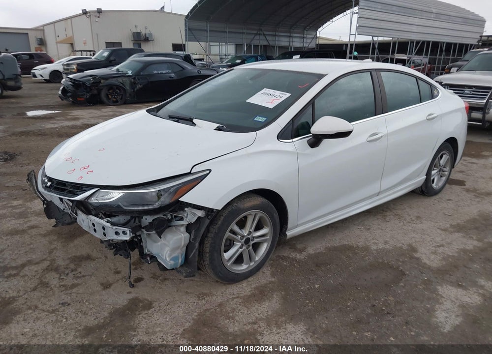 2018 CHEVROLET CRUZE LT AUTO VIN: 1G1BE5SM4J7189681