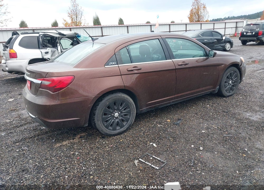 2012 CHRYSLER 200 LX VIN: 1C3CCBAB5CN192009