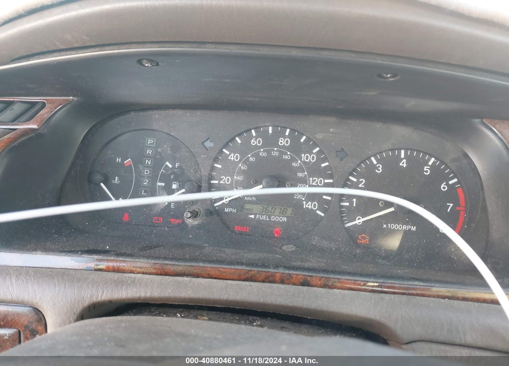 2000 TOYOTA CAMRY LE V6 VIN: JT2BF28K4Y0259927
