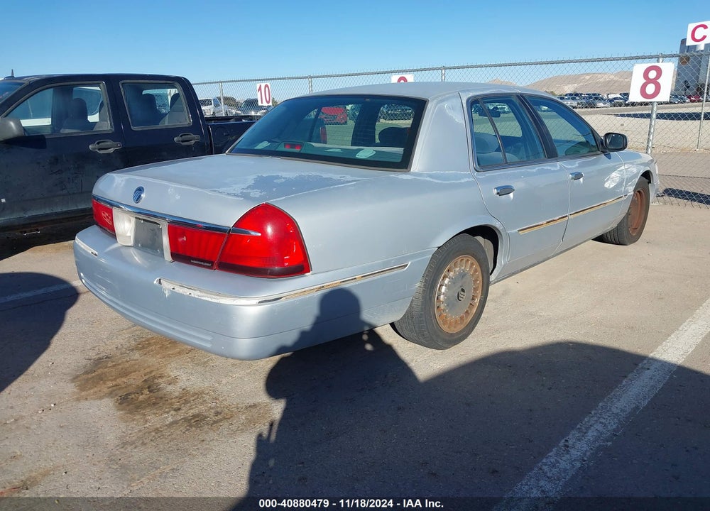 2000 MERCURY GRAND MARQUIS LS VIN: 2MEFM75W3YX630322