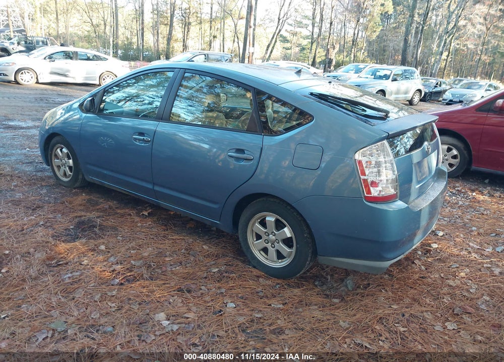 2005 TOYOTA PRIUS VIN: JTDKB20U053024144