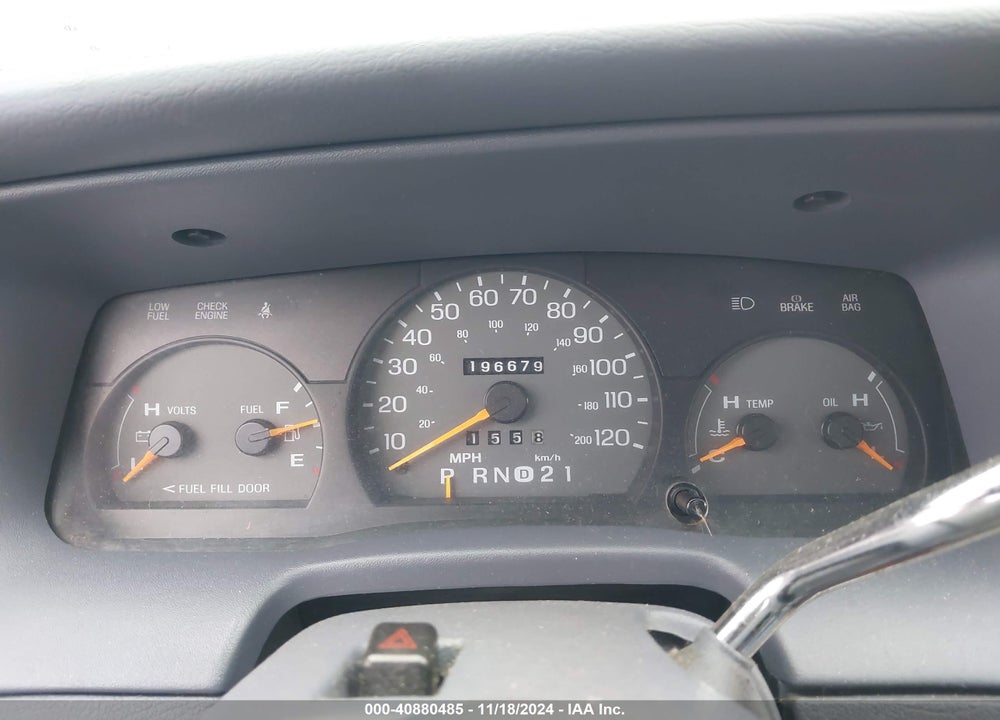 1997 MERCURY GRAND MARQUIS GS VIN: 2MELM74W0VX707440