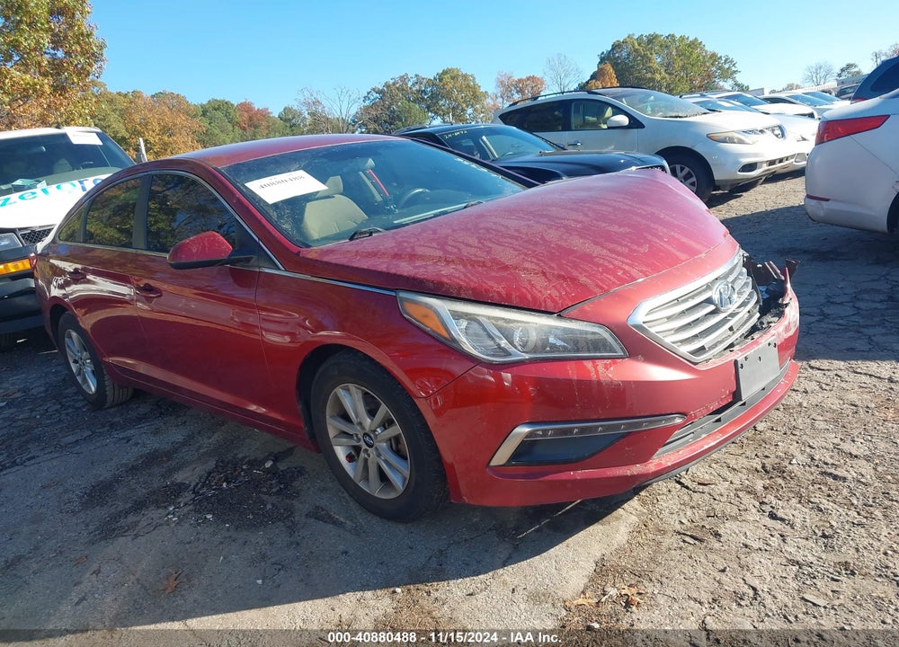 2015 HYUNDAI SONATA SE VIN: 5NPE24AF4FH006356