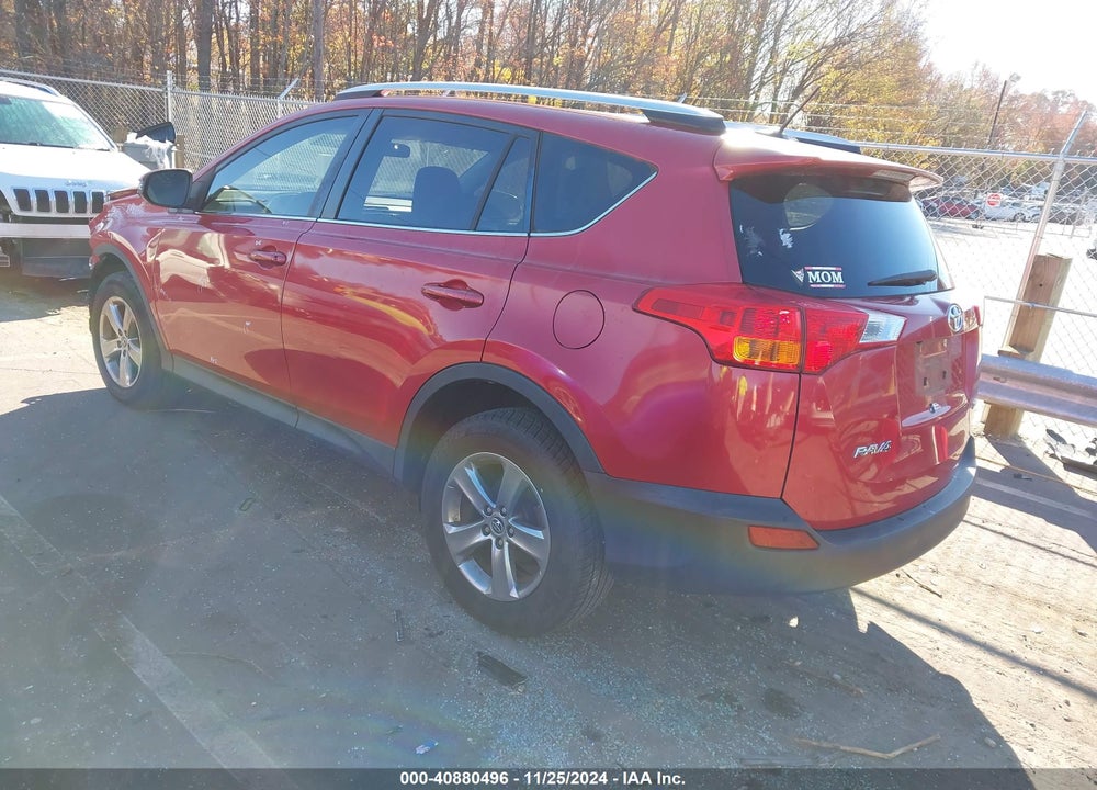 2015 TOYOTA RAV4 XLE VIN: JTMWFREV8FD054763