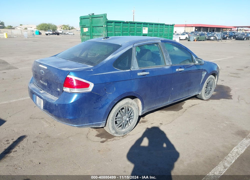 2008 FORD FOCUS SE/SES VIN: 1FAHP35N18W128749
