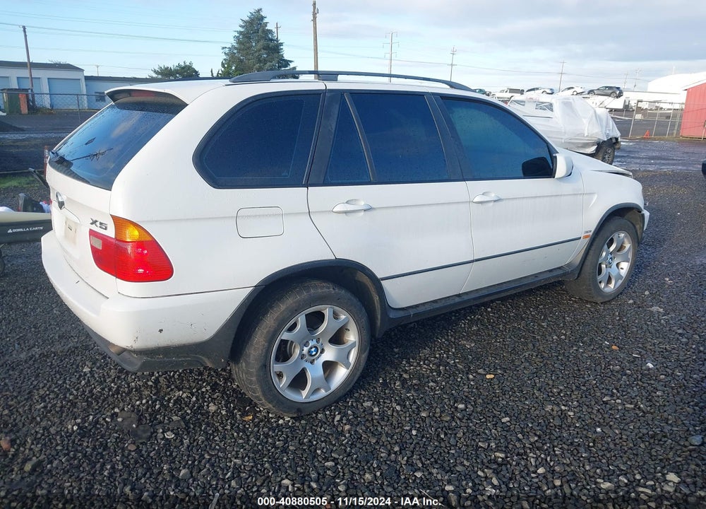 2003 BMW X5 3.0I VIN: 5UXFA53543LP26439