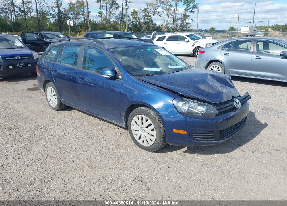 2014 VOLKSWAGEN JETTA SPORTWAGEN 2.5L S VIN: 3VWPP7AJ1EM602482