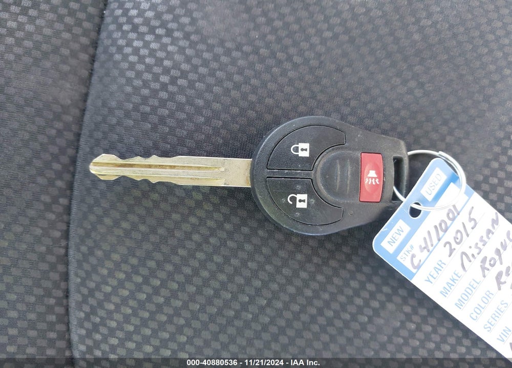 2015 NISSAN ROGUE SELECT S VIN: JN8AS5MV7FW761667