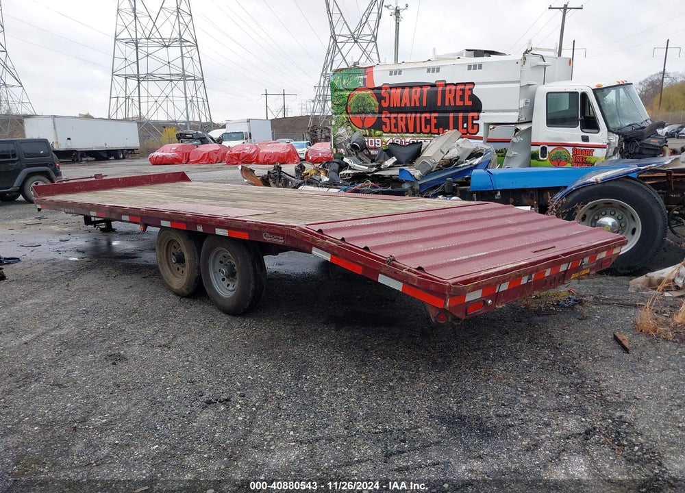 2019 PEQUEA 20' TRAILER VIN: 4JAHD2041KG126146