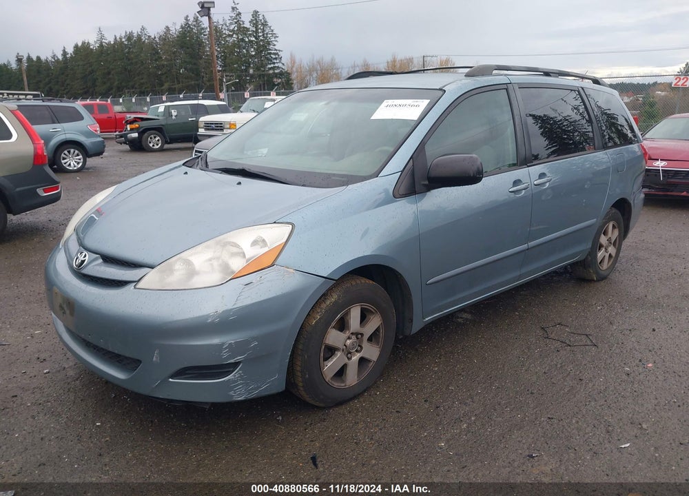 2008 TOYOTA SIENNA LE VIN: 5TDZK23C78S184333