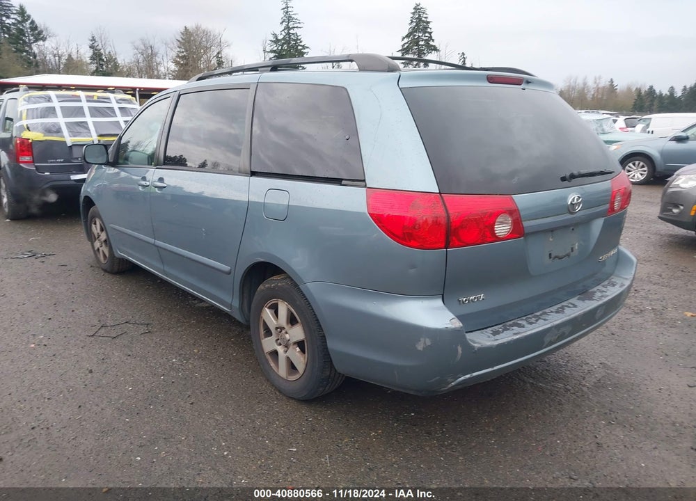 2008 TOYOTA SIENNA LE VIN: 5TDZK23C78S184333