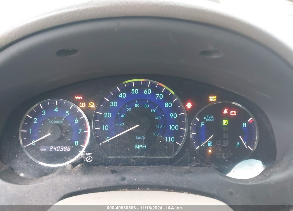 2008 TOYOTA SIENNA LE VIN: 5TDZK23C78S184333