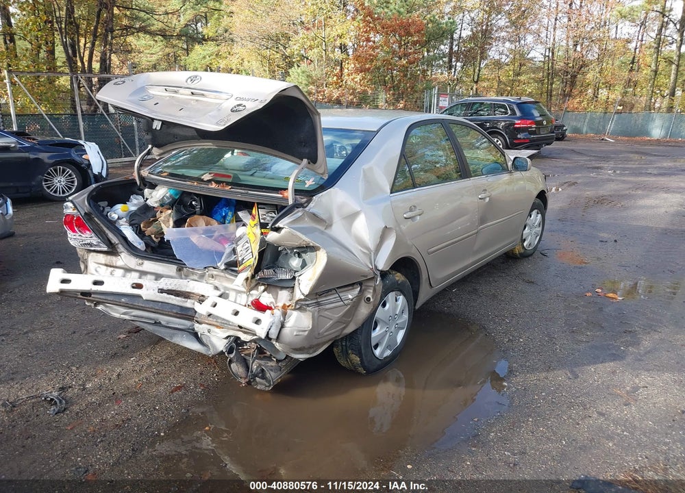 2005 TOYOTA CAMRY LE VIN: 4T1BE32K05U947920