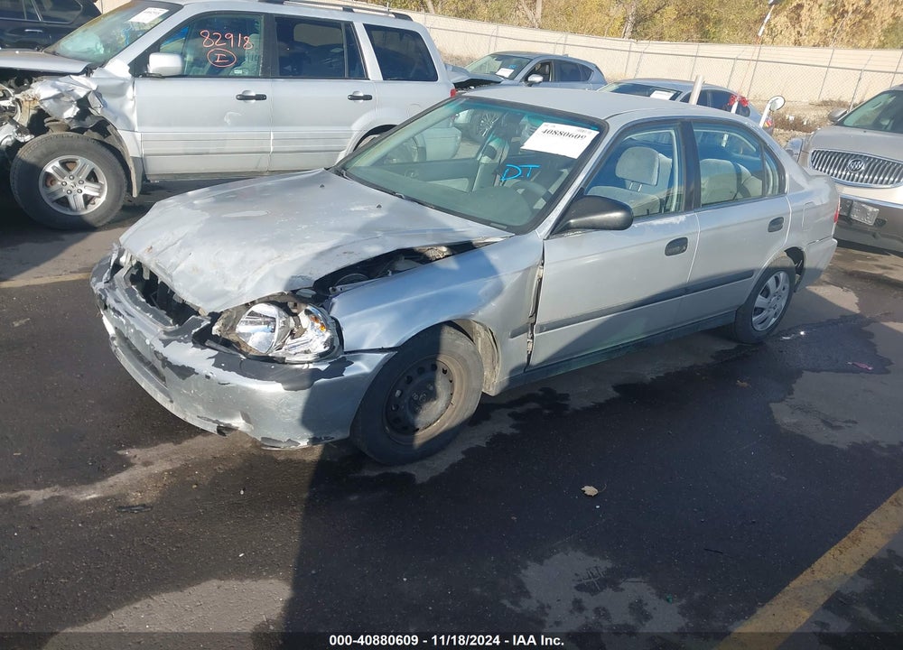 1999 HONDA CIVIC LX VIN: 2HGEJ657XXH504266