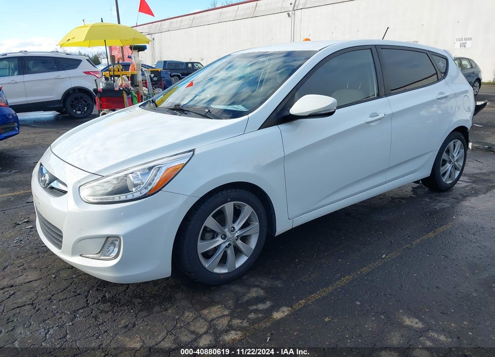 2014 HYUNDAI ACCENT SE VIN: KMHCU5AE8EU155741