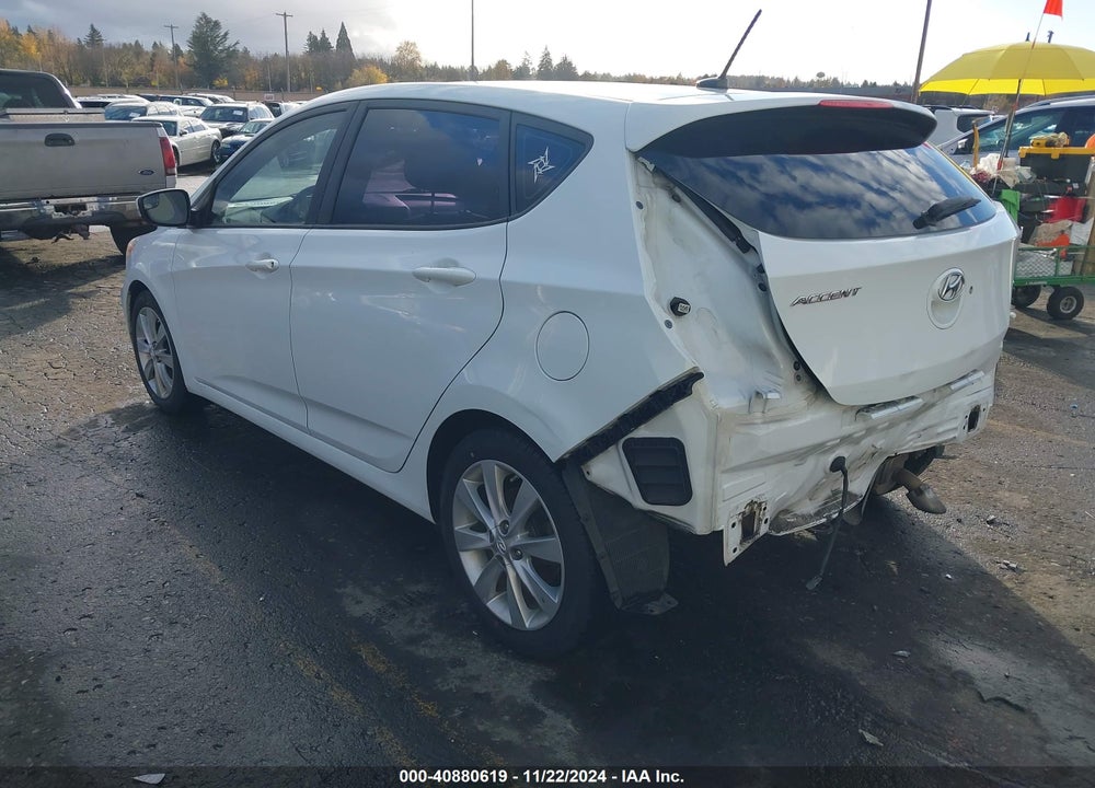2014 HYUNDAI ACCENT SE VIN: KMHCU5AE8EU155741