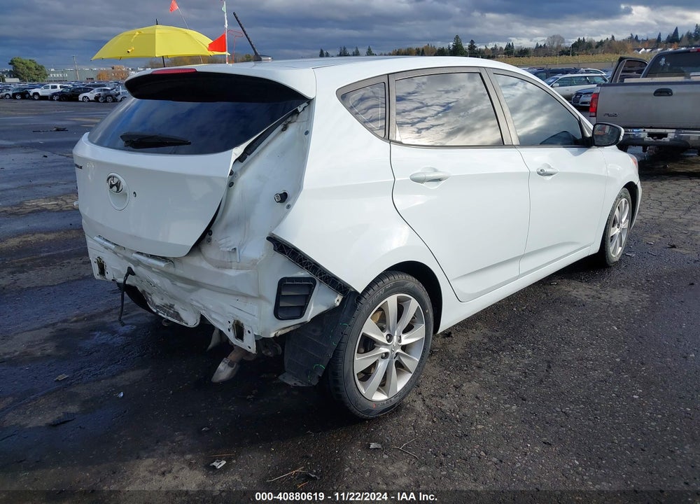 2014 HYUNDAI ACCENT SE VIN: KMHCU5AE8EU155741