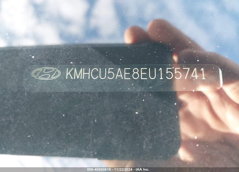 2014 HYUNDAI ACCENT SE VIN: KMHCU5AE8EU155741